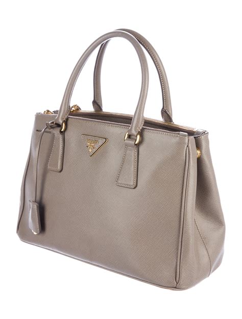 prada small double zip saffiano lux|Prada Double Saffiano Leather Tote Bag .